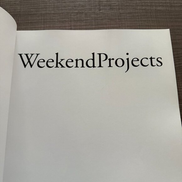 House & Home : Weekend Projects (paperback) - Picture 3 of 4